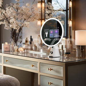 Smart Light Up Make-up Kosmetik spiegel LED-Licht Kosmetik salon Beauty Store Wifi Bluetooth Musikvideo Play Skin Testing - Product Image 5