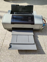 Tangan kedua untuk Epson L1800 R1390 A3 Printer Dtf Printer untuk Epson L1800 mesin cetak dengan tangki tinta CISS dan kepala Printer