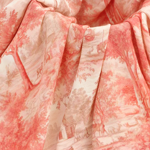 Oeko Tùy Chỉnh <span class=keywords><strong>Viscose</strong></span> In Vải Rayon In <span class=keywords><strong>Viscose</strong></span> Rayon Vải Cho Váy Váy - Product Image 2