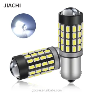 Jiachi หลอดไฟ LED รถยนต์ Ba9s สว่างมาก H6w โคมไฟ T4W T11 54smd 3014 12โวลต์24โวลต์พร้อม650lm สำหรับเตาเผาภายใน