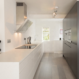 Kitchen Cabinet Kitchen Custom Made In China Integral Full White American Classic Style Solid Wood Modular Kitchen Cabinet Set