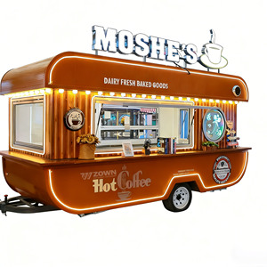 All In One Mobile Kitchen <b>Trailer</b> Multifunctional Food Cart for Full Menu Business - Product Image 1
