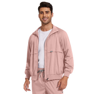 52002 forro <span class=keywords><strong>de</strong></span> malla con cremallera invierno costuras reforzadas chaqueta <span class=keywords><strong>de</strong></span> arranque <span class=keywords><strong>enfermera</strong></span> chaqueta acolchada chaquetas <span class=keywords><strong>de</strong></span> piel chaqueta médica - Product Image 1
