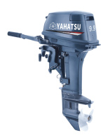 Moteur hors-bord YAHATSU 2 temps 18 ch compatible avec le moteur de bateau TOHATSU d'origine et les pièces de rechange