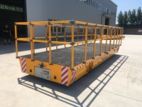 Chariot de transfert à plateforme sans rail en acier robuste à quatre roues Lei Na Electric, capacité de charge de 1 à 500 tonnes pour matériaux industriels