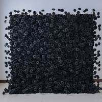 Mur de fleurs amovible réutilisable, décoration florale artificielle pour location de mariage et événements