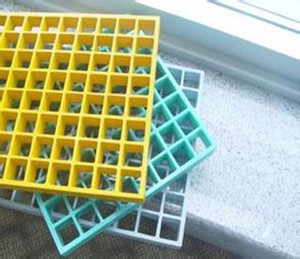 Hot bán 38*38 Mét sợi thủy tinh Grating <span class=keywords><strong>FRP</strong></span> đúc rửa xe tầng lối đi nền tảng - Product Image 5