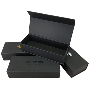 Caja de Regalo de Lujo con Tapa Magnética Abatible, Papel Cartón, Logotipo Personalizado, Cinta, Solapa, Embalaje de Almacenamiento, Cierre Magnético Plegable - Product Image 1