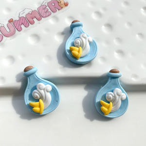 100 pièces/sac fleur <span class=keywords><strong>lit</strong></span> clôture bouteille crabe <span class=keywords><strong>parapluie</strong></span> Guideboard résine breloques pour Slime Mobile étui porte-clés bricolage artisanat décoration - Product Image 5