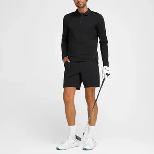 Polo de haute qualité, design personnalisé, votre propre marque, manches longues, polyester, <span class=keywords><strong>homme</strong></span>, <span class=keywords><strong>t</strong></span>-<span class=keywords><strong>shirt</strong></span> de golf - Product Image 4