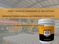 Peinture d'étanchéité d'asphalte écologique de haute qualité, anti-fuite, pour murs, sols, cuisines, salles de bain, salons, garantie 5 ans
