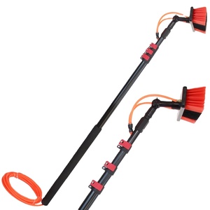 Adjustable Telescopic Pole with <strong>Cleaning</strong> Brush <strong>for</strong> Extentool Water Fed <strong>Window</strong> <strong>Cleaning</strong> System Durable Aluminum <strong>Tool</strong> - Product Image 1