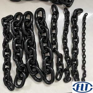 Chaîne de transport de fret en acier galvanisé 10 mm 12 mm 13 mm G80 G70 avec crochets à œil - Product Image 3