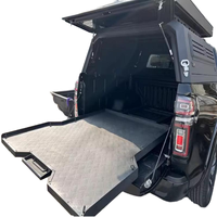 Tiroir coulissant en aluminium personnalisé pour pick-up UTE, camionnette, plateau coulissant à pousser et à tirer, carrosserie Hilux avec logo
