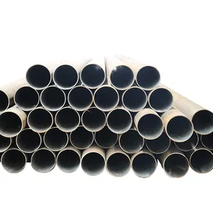 Tubo de aço de baixo carbono ASTM A179 A106b A53b S355 Gr. B A53 Gr. B sem costura preto API de alta qualidade na China Preço de fábrica