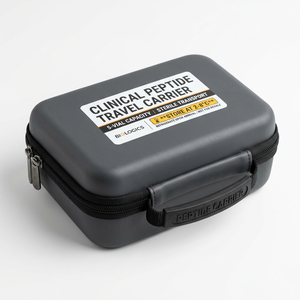 Professional Clinical Sterile 5-Vial Peptide Travel Carrier Impact-Resistant <b>EVA</b> Case for Retatru- Sema- Research Vials Kit - Product Image 3