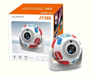 Mini Proyector 720P con Enfoque Automático, 160 ANSI Lúmenes, WiFi de Doble Banda, Dispositivo de Video Portátil para Cine en Casa y Dormitorio - Product Image 3