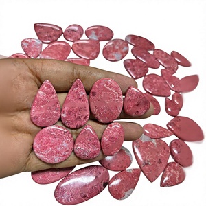 Cabujón de Tulita Rosa Natural de la Mejor Calidad, Piedra Preciosa Suelta para Joyería, Cristal Curativo, Lote de Joyería al por Mayor FAIJAN GEMS - Product Image 1