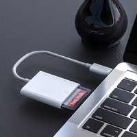 Adaptador de lector de tarjetas de memoria USB tipo C SD TF para Samsung Huawei XiaoMi SD TF lector de tarjetas convertidor de datos para Macbook Laptop Phone