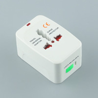 Adaptateur de voyage universel portable, convertisseur multi-prises, adaptateur de prise de courant mondiale multifonctionnel