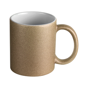 De 11oz sublimación de cerámica brillo taza dorado plata cobre púrpura - Product Image 1