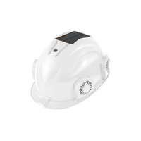 Casque de sécurité d'été à turbine ABS léger à six ventilateurs Bandeau réglable à haute résistance aux chocs Conception de type V Refroidissement ventilé