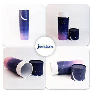 Tube en carton kraft rond personnalisé et écologique pour perles de lessive en poudre, avec trou d'ouverture supérieur - Product Image 6