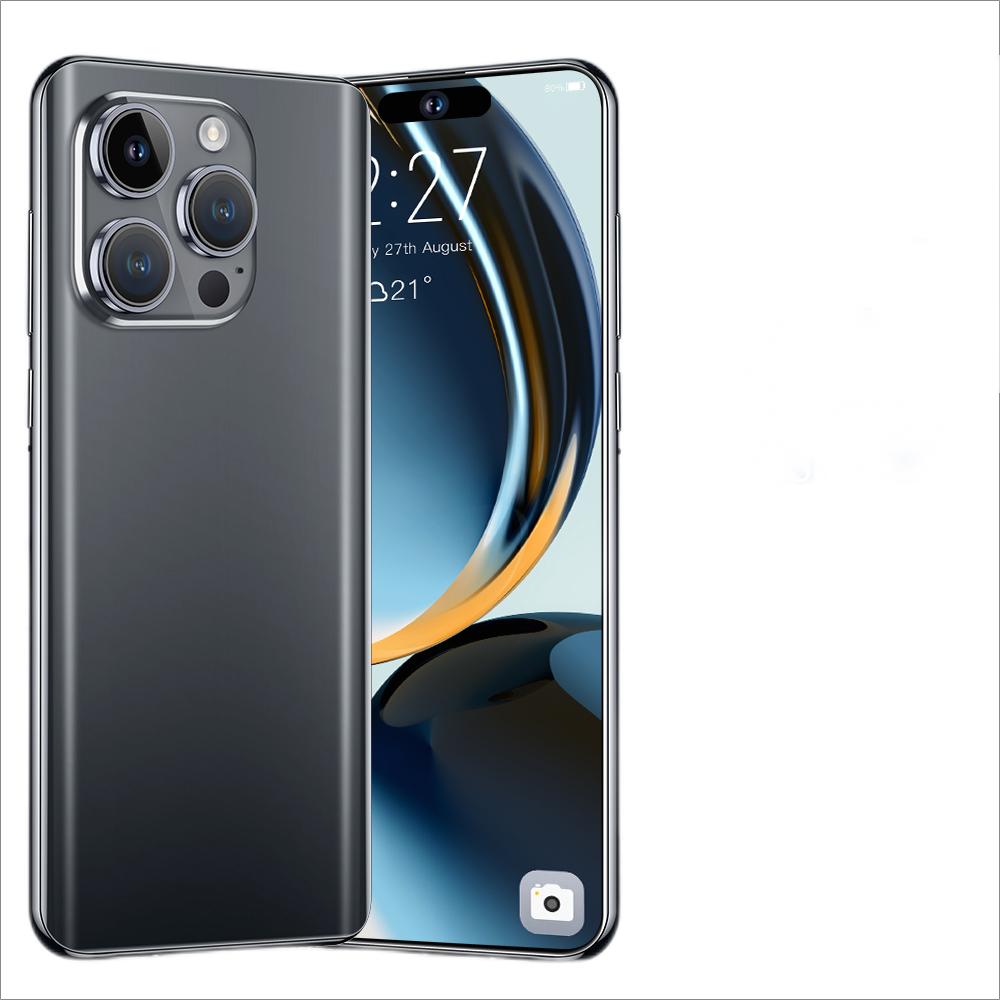 original clone Wholesale i14 Pro Max 6.7 inch 16+512GB Android smart glasses phone call bone conduction Unlocked 16MP+32MP