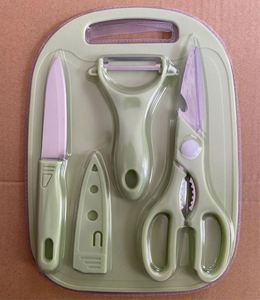 Juego de Cuchillos de Cocina Coloridos de 4 Piezas, Juego de Cuchillos para Frutas, Juego de Cuchillos de Cocina de Acero Inoxidable - Product Image 5