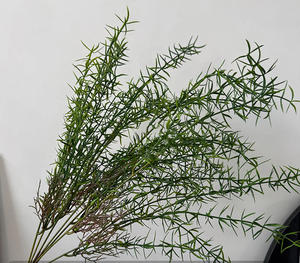 <span class=keywords><strong>LO</strong></span>-83 Plantas Artificiales Hechas a Mano, Hojas de Helecho de Tacto Real, Centros de Mesa para Bodas, Decoración, Vegetación Artificial, Hojas de Helecho de Plástico - Product Image 5