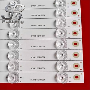 TCL-NO.8071 ของแท้ แบรนด์ TCL ใหม่เอี่ยม แถบไฟ LED รุ่น L70P1-UD 3P70P5 (70P1) 006 004 0370P5003 แถบไฟแบ็คไลท์ทีวี 10-LED - Product Image 2