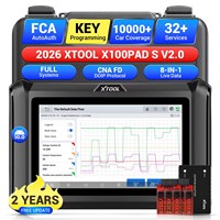XTOOL X100 PAD Programmateur de Clés IMMO Voiture Outil de Diagnostic OBD2 Toutes Clés Perdues Mise à Jour du X100PAD X100PAD2 Avec EEPROM 2026