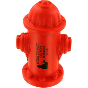Balles anti-stress hydrant d'incendie personnalisables en caoutchouc moulé pour pompiers, cadeaux publicitaires, goodies pour salons professionnels, vente en gros - Product Image 2