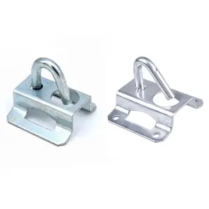 FTTH pole bracket fiber optic tension clamp fixing cable bracket clamp