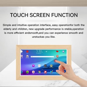 New 15.6inch Wall <span class=keywords><strong>Mount</strong></span> khung gỗ Android Máy tính bảng kinh doanh thông minh tablette PC PoE NFC RJ45 wifi 4 gam màn hình cảm ứng - Product Image 4