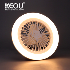 <span class=keywords><strong>Ventilador</strong></span> de <span class=keywords><strong>Techo</strong></span> con Luz KEOU con Control Remoto, Tres Velocidades de Viento Ajustables, 50W - Product Image 4