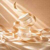 Vente en gros usine de pots vides pour gel UV de construction 4g 5g, pots de gel UV de haute qualité, récipients en acrylique pour crème avec marquage à chaud