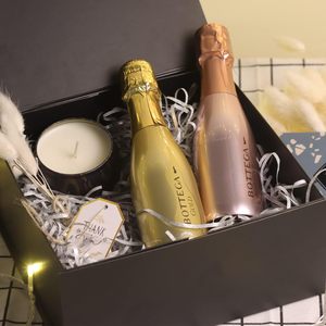 Tùy Chỉnh Nam Châm Bao Bì Gấp Biểu Tượng Tùy Chỉnh Sang Trọng Cứng Nhắc Giấy Các Tông Màu Đen Đơn Giản Rỗng Từ Đóng Cửa Hộp Quà Tặng - Product Image 3