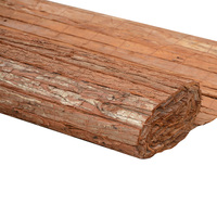 Paneles de valla de corteza de árbol natural para decoración de jardín, valla de madera rústica, pantalla de privacidad exterior ecológica