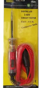 Pluma de prueba de voltaje de fusible de luz eléctrica Universal de 3-48V, probador de circuito de coche Digital LCD, sonda de potencia, herramienta de diagnóstico automotriz - Product Image 4