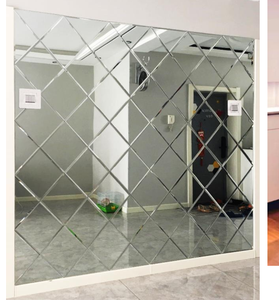 QUARKZMAN 2360 Piezas De Azulejos De Espejo Cuadrados De Vidrio En