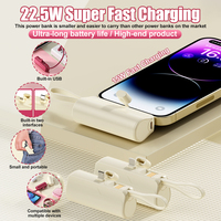 Baterías Portátiles Pequeñas de Carga Rápida de 5000 mAh en Oferta, Mini Batería Externa para iPhone, Batería Externa para Teléfono