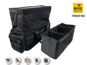 Borsa Tattica Faraday con Sistema MOLLE e Rivestimento Schermante per Segnali RF Protegge l'Elettronica Delicata - Product Image 1