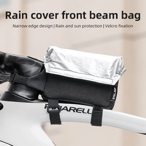 Sac <span class=keywords><strong>de</strong></span> cadre <span class=keywords><strong>de</strong></span> <span class=keywords><strong>vélo</strong></span> en polyester résistant à l'usure avec poche en filet sur le tube supérieur et sangles réglables <span class=keywords><strong>pour</strong></span> VTT et <span class=keywords><strong>vélo</strong></span> <span class=keywords><strong>de</strong></span> <span class=keywords><strong>route</strong></span> - Product Image 3