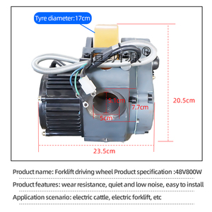 Maniglia di accelerazione per assemblaggio ruote fuoristrada da 48V 1500W con sterzo speciale per parti di ricambio di apparecchiature modificate - Product Image 3