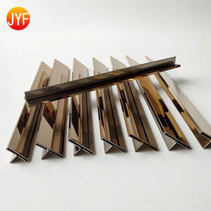 ZZ1104 profilo a U <span class=keywords><strong>in</strong></span> <span class=keywords><strong>acciaio</strong></span> inossidabile di forma speciale spazzolato nero per progetto Hotel - Product Image 6