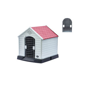 Modern Easy Build Wasserdichte Outdoor Cat House Möbel Kunststoff Hund für Haustier Hund - Product Image 1