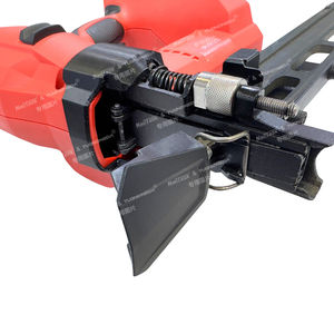 Pistolet à clous électrique <span class=keywords><strong>sans</strong></span> <span class=keywords><strong>fil</strong></span> de qualité industrielle, <span class=keywords><strong>agrafeuse</strong></span> <span class=keywords><strong>sans</strong></span> <span class=keywords><strong>fil</strong></span> alimentée par batterie au lithium pour le travail du bois à usage domestique - Product Image 3