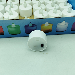 Flameless <span class=keywords><strong>Led</strong></span> trà ánh sáng nến nhỏ màu đỏ trắng pin-Powered với nhấp nháy tính năng cho trang trí nội thất Diwali bên hoạt động - Product Image 3