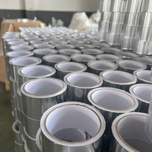 Ruban adhésif en aluminium de 48 mm x 10 m, type renforcé, <span class=keywords><strong>colle</strong></span> métallique adhésive pour lamination de feuille d'aluminium - Product Image 2